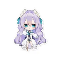 Amau Meiko - Stickers - VTuber Size-100 x 100 (mm)