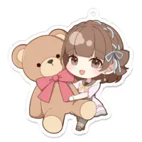 Ashio Mikina - Key Chain - Acrylic Key Chain - VTuber Size-70 x 70 (mm)