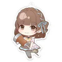 Ashio Mikina - Key Chain - Acrylic Key Chain - VTuber Size-70 x 70 (mm)