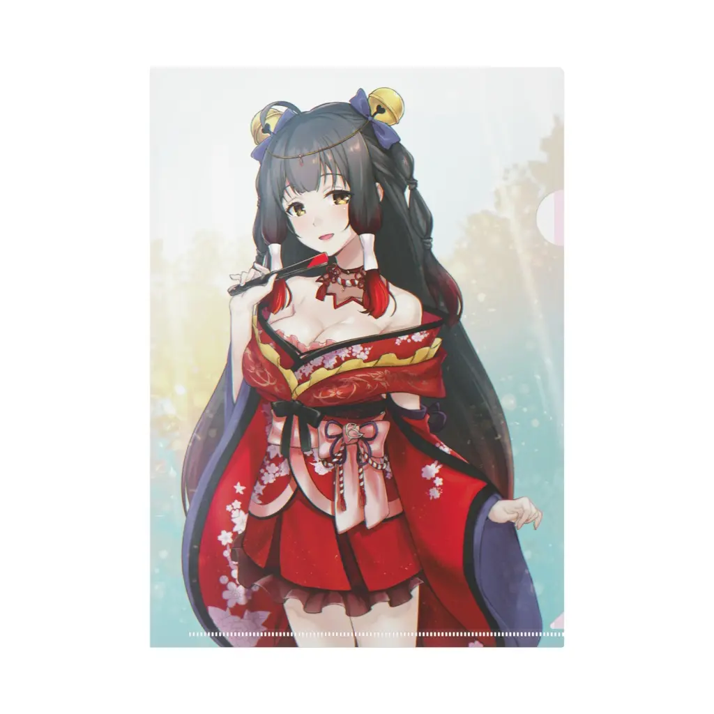 Mikagura Suzume - Plastic Folder - VTuber