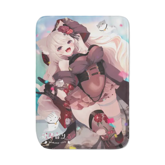 Yomene Riru - Blanket - VTuber Size-700 x 1000 (mm)