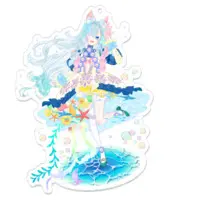 Umino Aoi - Key Chain - Acrylic Key Chain - VTuber Size-100 x 100 (mm)