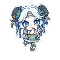 Torada Panda - Key Chain - Acrylic Key Chain - VTuber Size-100 x 100 (mm)