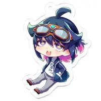 IZANAGI ELVA - Key Chain - Acrylic Key Chain - VTuber Size-50 x 50 (mm)