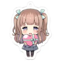 Hoshizono Kanon - Key Chain - Acrylic Key Chain - VTuber Size-50 x 50 (mm)