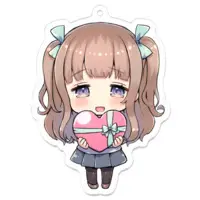 Hoshizono Kanon - Key Chain - Acrylic Key Chain - VTuber Size-70 x 70 (mm)