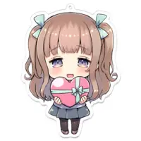 Hoshizono Kanon - Key Chain - Acrylic Key Chain - VTuber Size-100 x 100 (mm)