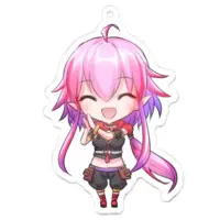 Hatano Tokia - Key Chain - Acrylic Key Chain - VTuber Size-70 x 70 (mm)