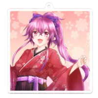 Hatano Tokia - Key Chain - Acrylic Key Chain - VTuber Size-70 x 70 (mm)