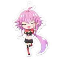 Hatano Tokia - Key Chain - Acrylic Key Chain - VTuber Size-70 x 70 (mm)
