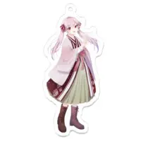 Chachane Tsukasa - Key Chain - Acrylic Key Chain - VTuber Size-70 x 70 (mm)