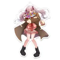 Chachane Tsukasa - Key Chain - Acrylic Key Chain - VTuber Size-100 x 100 (mm)
