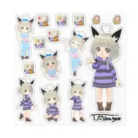 t_mikage - Stickers - VTuber Size-160 x 160 (mm)