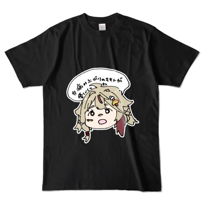 Hoshino Momonga - Clothes - T-shirts - VTuber Size-L