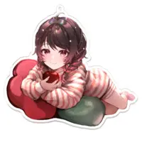 Pontorium - Key Chain - Acrylic Key Chain - VTuber Size-100 x 100 (mm)