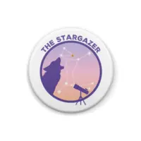 Tenrousei Woluf - Badge - VTuber Size-25mm