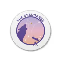 Tenrousei Woluf - Badge - VTuber Size-38mm