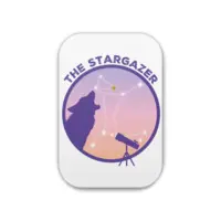 Tenrousei Woluf - Badge - VTuber Size-51x76mm