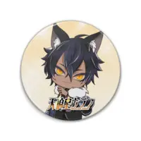Tenrousei Woluf - Badge - VTuber Size-76mm