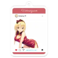 ヴィクトリア - Key Chain - Acrylic Key Chain - VTuber Size-50 x 50 (mm)