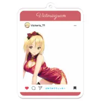 ヴィクトリア - Key Chain - Acrylic Key Chain - VTuber Size-70 x 70 (mm)