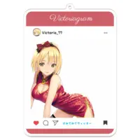 ヴィクトリア - Key Chain - Acrylic Key Chain - VTuber Size-100 x 100 (mm)