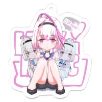 LLSY - Key Chain - Acrylic Key Chain - VTuber Size-50 x 50 (mm)
