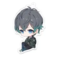 Nagoya Kai - Key Chain - Acrylic Key Chain - VTuber Size-70 x 70 (mm)