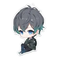 Nagoya Kai - Key Chain - Acrylic Key Chain - VTuber Size-100 x 100 (mm)