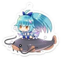 Silurus Undertone - Key Chain - Acrylic Key Chain - VTuber Size-50 x 50 (mm)