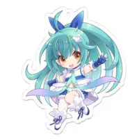 Silurus Undertone - Key Chain - Acrylic Key Chain - VTuber Size-70 x 70 (mm)