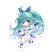 Silurus Undertone - Key Chain - Acrylic Key Chain - VTuber Size-50 x 50 (mm)