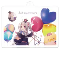 Siroma Yukana - Key Chain - Acrylic Key Chain - VTuber Size-50 x 50 (mm)