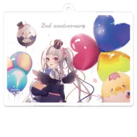 Siroma Yukana - Key Chain - Acrylic Key Chain - VTuber Size-70 x 70 (mm)