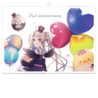 Siroma Yukana - Key Chain - Acrylic Key Chain - VTuber Size-100 x 100 (mm)