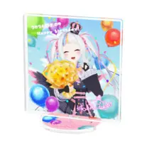 Siroma Yukana - Acrylic stand - VTuber Size-70x70mm