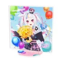 Siroma Yukana - Acrylic stand - VTuber Size-100x100mm