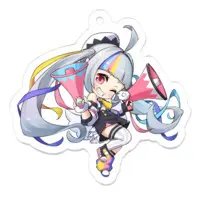 Siroma Yukana - Key Chain - Acrylic Key Chain - VTuber Size-50 x 50 (mm)