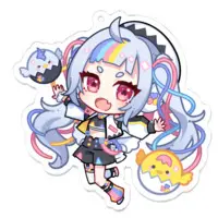 Siroma Yukana - Key Chain - Acrylic Key Chain - VTuber Size-70 x 70 (mm)
