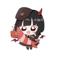 Kairou Tsumugu - Stickers - VTuber Size-160 x 160 (mm)