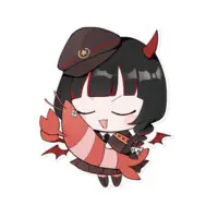 Kairou Tsumugu - Stickers - VTuber Size-160 x 160 (mm)