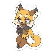 声音竜ぎる(せいおんりゅうぎる) - Key Chain - Acrylic Key Chain - VTuber Size-50 x 50 (mm)