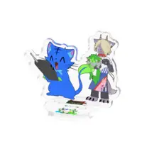 声音竜ぎる(せいおんりゅうぎる) - Acrylic stand - VTuber Size-50x50mm