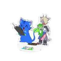 声音竜ぎる(せいおんりゅうぎる) - Acrylic stand - VTuber Size-70x70mm