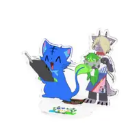 声音竜ぎる(せいおんりゅうぎる) - Acrylic stand - VTuber Size-100x100mm