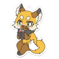 声音竜ぎる(せいおんりゅうぎる) - Key Chain - Acrylic Key Chain - VTuber Size-70 x 70 (mm)