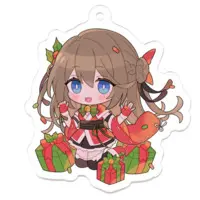 Hiiragi Santa - Key Chain - Acrylic Key Chain - VTuber Size-50 x 50 (mm)