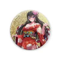 Suzune Manatsu - Badge - VTuber Size-44mm