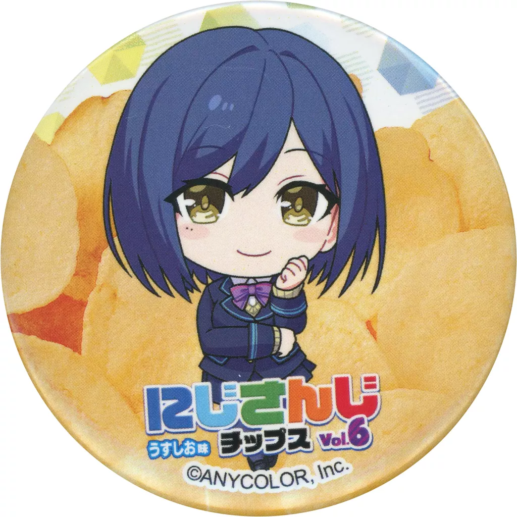 Shizuka Rin - Badge - Nijisanji Chips - Nijisanji