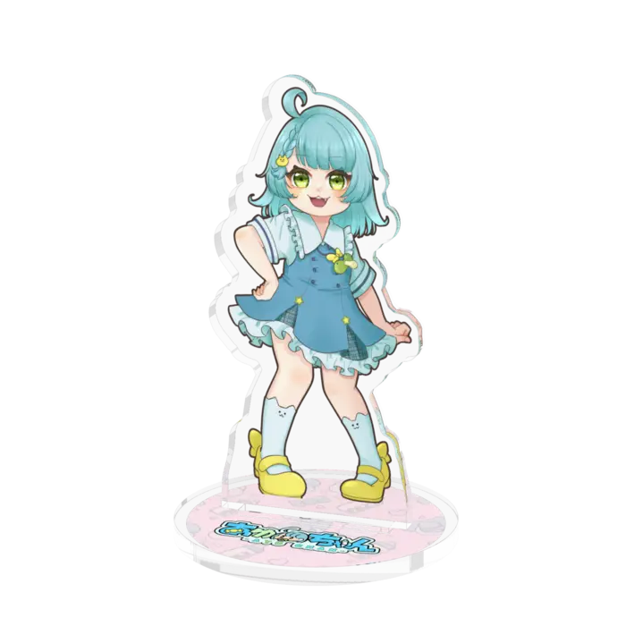 Ayu Chan - Acrylic stand - VTuber Size-70x70mm